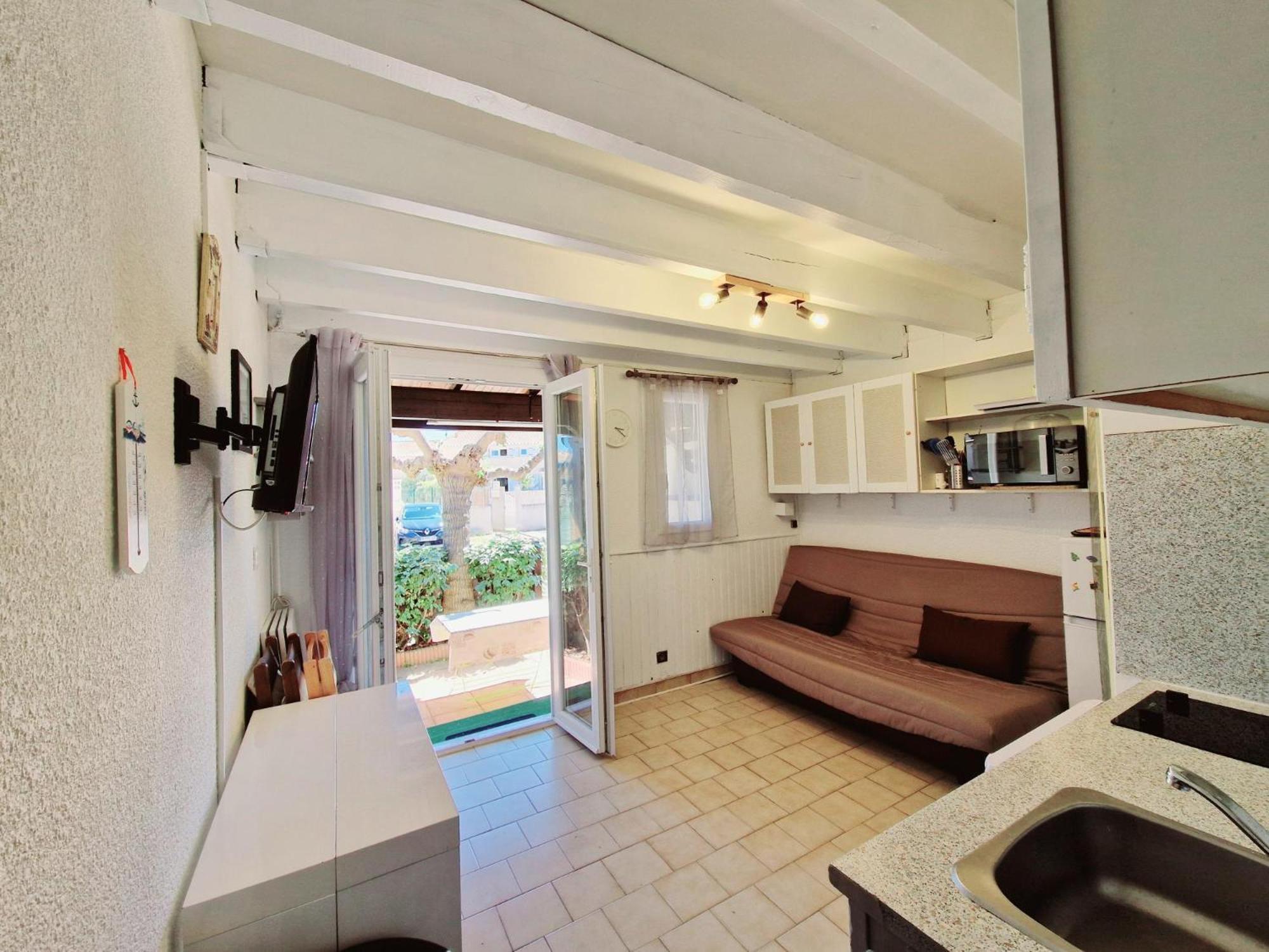 Villa T2 Cabine 500M De La Plage Portiragnes Dış mekan fotoğraf